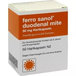 FERRO SANOL twaalfvingerige darmmijt 50 mg maagsap hard, 50 st
