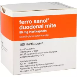 FERRO SANOL twaalfvingerige darmmijt 50 mg maagsap hard, 100 st