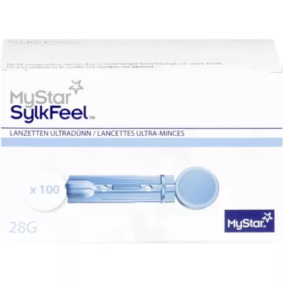 MYSTAR SylkFeel lancetten 28 G, 100 st MYSTAR SylkFeel lancetten 28 G, 100 st