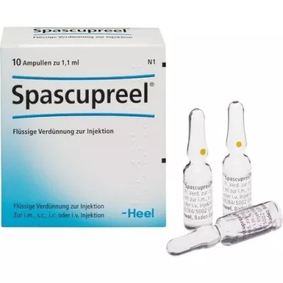 SPASCUPREEL Ampullen, 10 stuks SPASCUPREEL Ampullen, 10 stuks