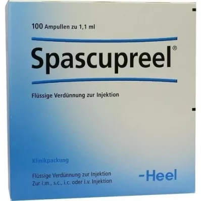 SPASCUPREEL Ampullen, 100 stuks SPASCUPREEL Ampullen, 100 stuks