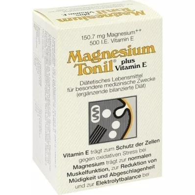 MAGNESIUM TONIL plus vitamine E-capsules, 100 stuks MAGNESIUM TONIL plus vitamine E-capsules, 100 stuks