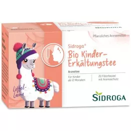 SIDROGA Biologisch kinderfilterzakje voor koude thee, 20X1,5 g