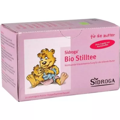 SIDROGA Biologische filterzakjes voor stille thee, 20X1,5 g