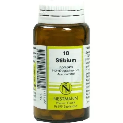 STIBIUM KOMPLEX Tabletten nr. 18, 120 tabletten STIBIUM KOMPLEX Tabletten nr. 18, 120 tabletten