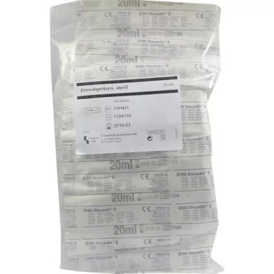 EINMALSPRITZE 20 ml steriel, 10 st EINMALSPRITZE 20 ml steriel, 10 st