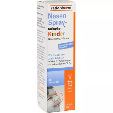 NASENSPRAY-ratiopharm kinderen cons.vrij, 10 ml