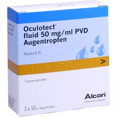 OCULOTECT vloeistof PVD oogdruppels, 3X10 ml