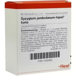 SYZYGIUM JAMBOLANUM INJEEL forte ampullen, 10 stuks