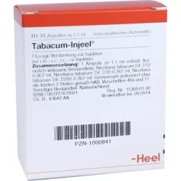 TABACUM INJEEL Ampullen, 10 stuks