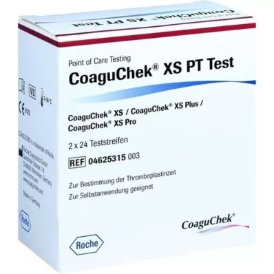 COAGUCHEK XS PT Test, 2X24 st COAGUCHEK XS PT Test, 2X24 st