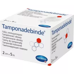 TAMPONADEBINDE 2 cmx5 m steriel Hartmann, 1 st