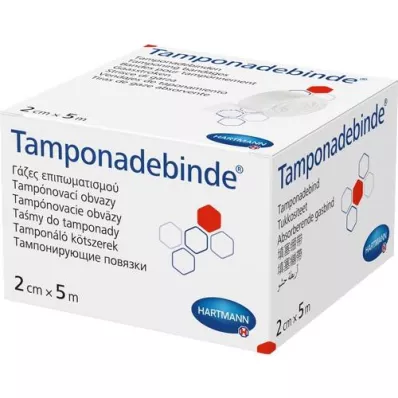 TAMPONADEBINDE 2 cmx5 m steriel Hartmann, 1 st TAMPONADEBINDE 2 cmx5 m steriel Hartmann, 1 st