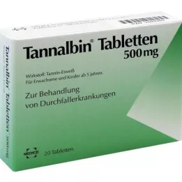 TANNALBIN Tabletten, 20 stuks
