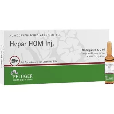 HEPAR HOM Inj. Ampullen, 10X2 ml HEPAR HOM Inj. Ampullen, 10X2 ml