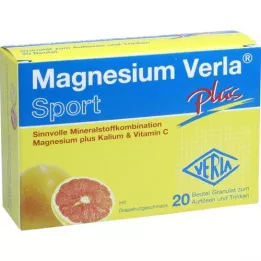 MAGNESIUM VERLA plus granulaat, 20 st