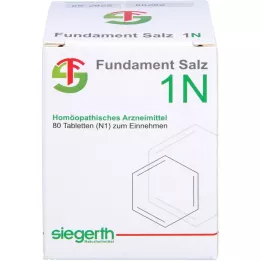 FUNDAMENT-Zout I N tabletten, 80 st