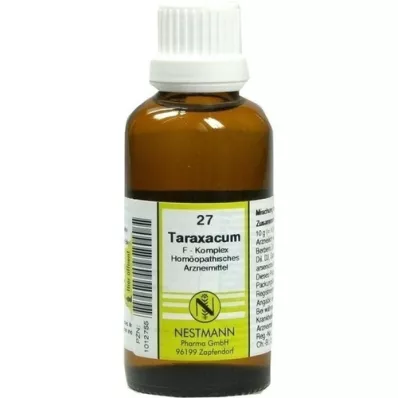 TARAXACUM F Complex 27 Verdunning, 50 ml TARAXACUM F Complex 27 Verdunning, 50 ml