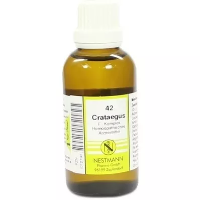 CRATAEGUS F Complex 42 Verdunning, 50 ml CRATAEGUS F Complex 42 Verdunning, 50 ml