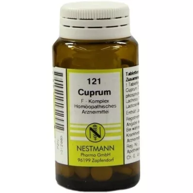 CUPRUM F-complex 121 tabletten, 120 st CUPRUM F-complex 121 tabletten, 120 st
