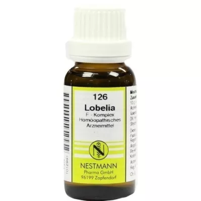 LOBELIA F-complex nr. 126 verdunning, 20 ml