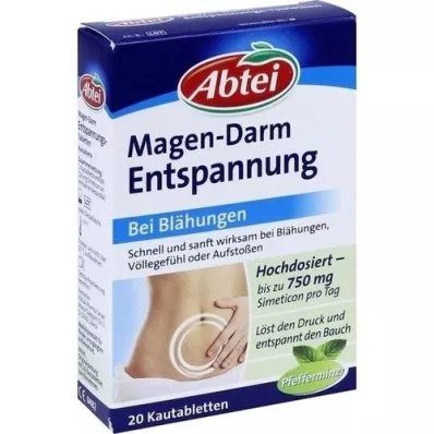 ABTEI Gastro-intestinale ontspanningstabletten, 20 stuks