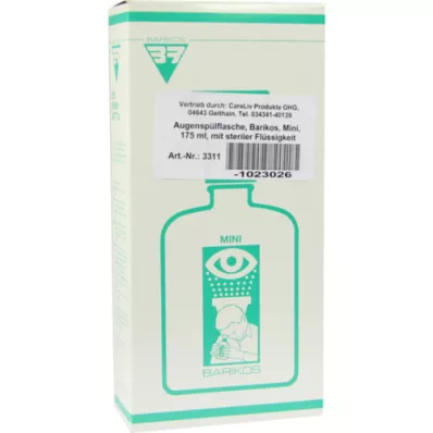 AUGENSPÜLFLASCHE Barikos mini m.ster.vloeistof, 175 ml AUGENSPÜLFLASCHE Barikos mini m.ster.vloeistof, 175 ml
