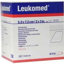 LEUKOMED steriele pleisters 5x7,2 cm, 50 st