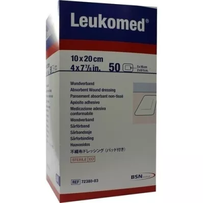 LEUKOMED steriele pleisters 10x20 cm, 50 st