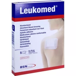 LEUKOMED steriele pleisters 8x10 cm, 5 st