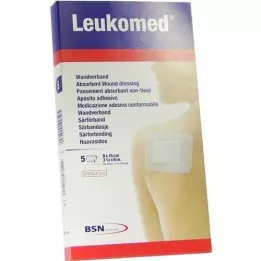 LEUKOMED steriele pleisters 8x15 cm, 5 st