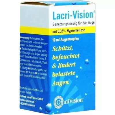 LACRI-VISION Oogdruppels, 10 ml LACRI-VISION Oogdruppels, 10 ml