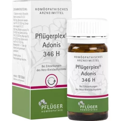 PFLÜGERPLEX Adonis 346 H tabletten, 100 stuks PFLÜGERPLEX Adonis 346 H tabletten, 100 stuks