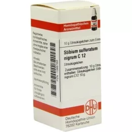 STIBIUM SULFURATUM NIGRUM C 12 bolletjes, 10 g