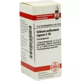 STIBIUM SULFURATUM NIGRUM C 30 bolletjes, 10 g