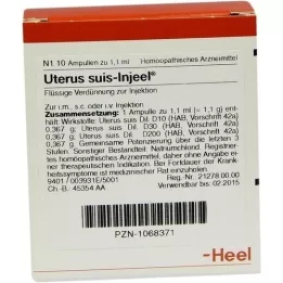 UTERUS SUIS Injeel-ampullen, 10 stuks