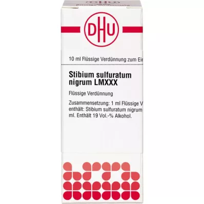 STIBIUM SULFURATUM NIGRUM LM XXX Verdunning, 10 ml STIBIUM SULFURATUM NIGRUM LM XXX Verdunning, 10 ml