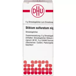 STIBIUM SULFURATUM NIGRUM LM XII Druppeltjes, 5 g