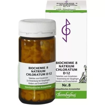 BIOCHEMIE 8 natriumchloratum D 12 tabletten, 200 st
