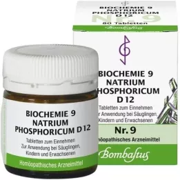 BIOCHEMIE 9 Natrum fosforicum D 12 tabletten, 80 st