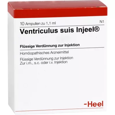 VENTRICULUS SUIS Injeel-ampullen, 10 stuks VENTRICULUS SUIS Injeel-ampullen, 10 stuks