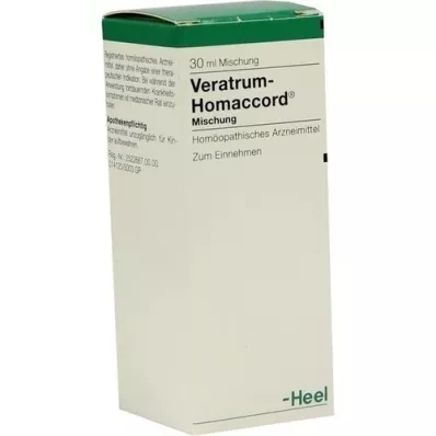 VERATRUM HOMACCORD Druppels, 30 ml VERATRUM HOMACCORD Druppels, 30 ml