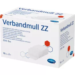 VERBANDMULL Hartmann 10 cmx2 m zigzag, 1 stuk