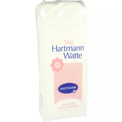 VERBANDWATTE zigzag Hartmann, 50 gr