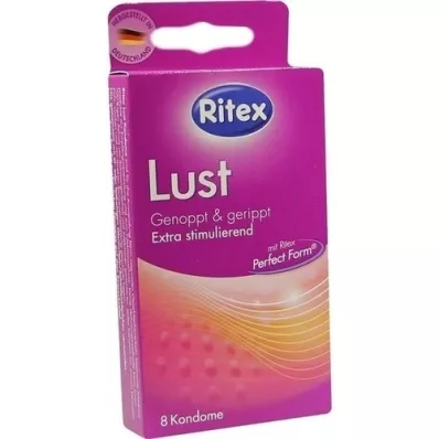 RITEX Lustcondooms, 8 stuks