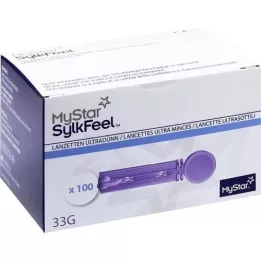 MYSTAR SylkFeel lancetten 33 G, 100 st