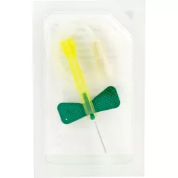 BD VACUTAINER Safety Lok veiligheidspuntbevestiging groen, 1 stuk