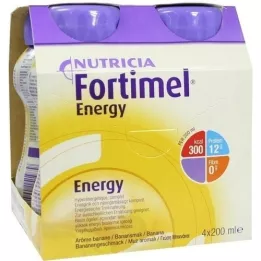 FORTIMEL Energie bananensmaak, 4X200 ml