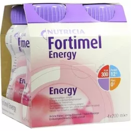 FORTIMEL Energie aardbeiensmaak, 4X200 ml