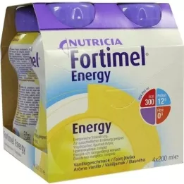 FORTIMEL Energie-vanillesmaak, 4X200 ml